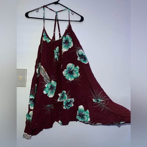 Volcom Stampede Dress with Hibiscus - Picture 4 of 6